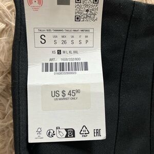 Zara Black Trousers
